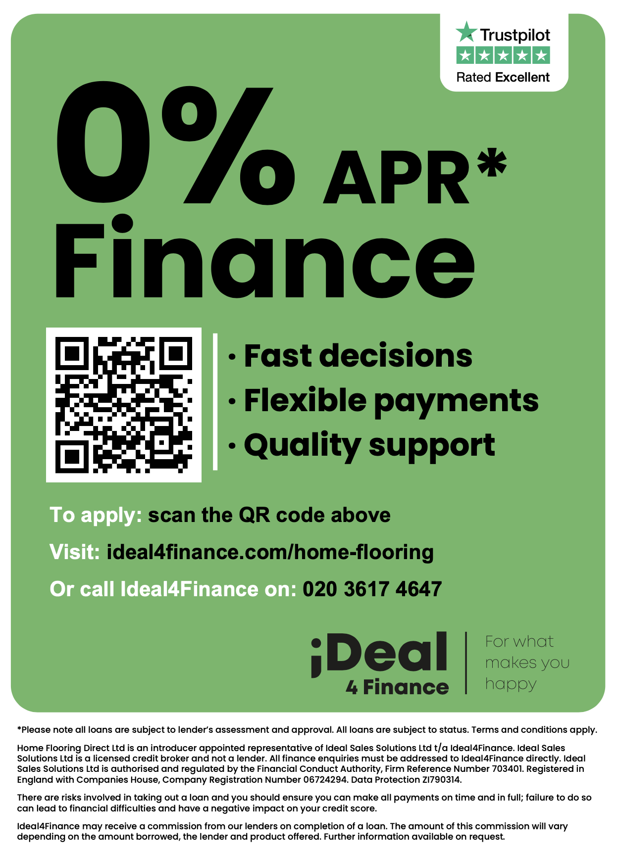 0% Finance Available